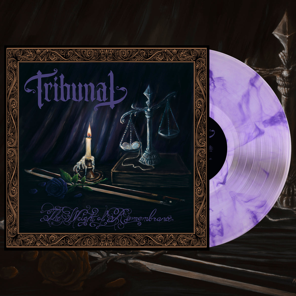 TRIBUNAL - The Weight of Remembrance (Amethyst Marble) LP