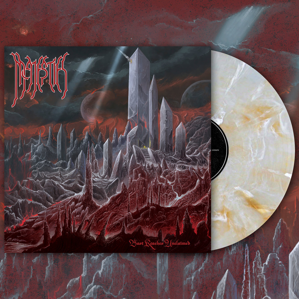 MAJESTIES - Vast Reaches Unclaimed (Golden Pearl Marble) LP