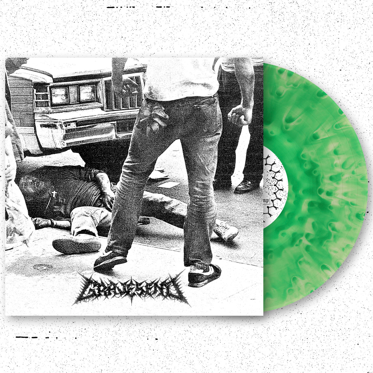 GRAVESEND - Gowanus Death Stomp (Kelly Green Cloudy) Colour LP