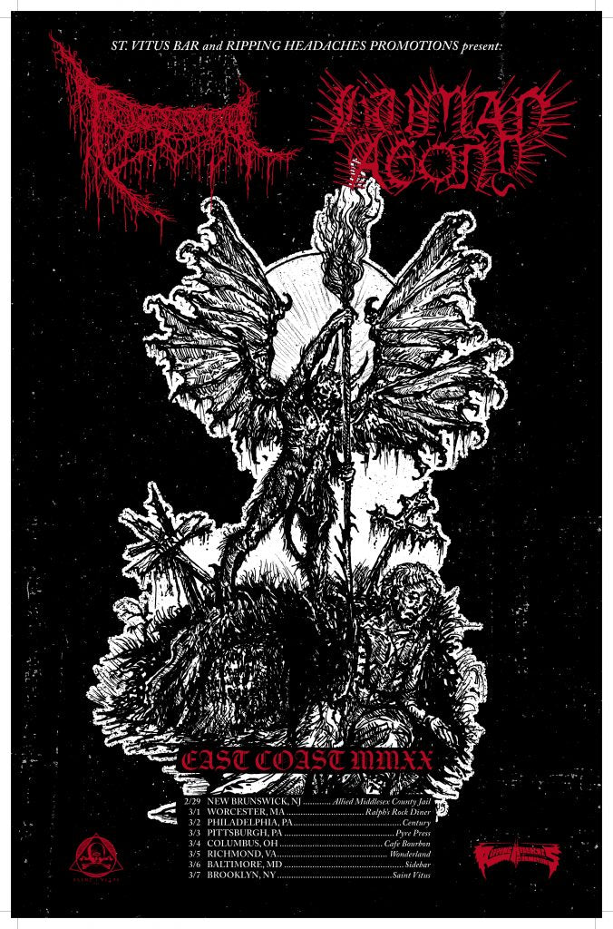 Triumvir Foul & Human Agony East Coast US Tour - Invictus Productions